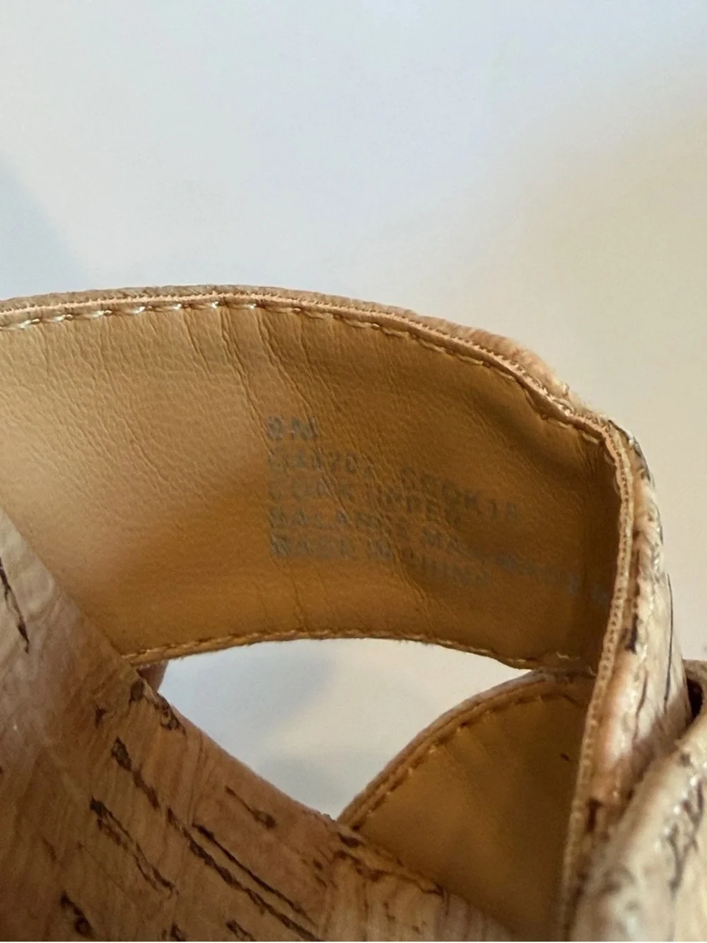 Kork-Ease Women's Denica II Wedge Heeled Sandal In Tan Size 8